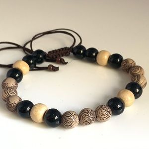 Buddha mala beads chakra bracelet